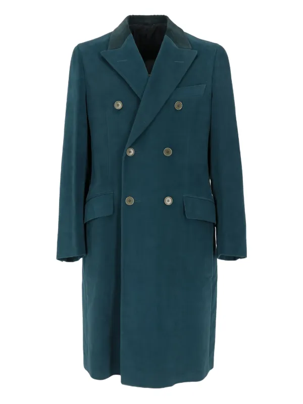 ROMEO GIGLI ロメオジリ　90年代　コート Romeo Gigli Pre-Owned 1990s ダブルコート | グリーン | FARFETCH JP
