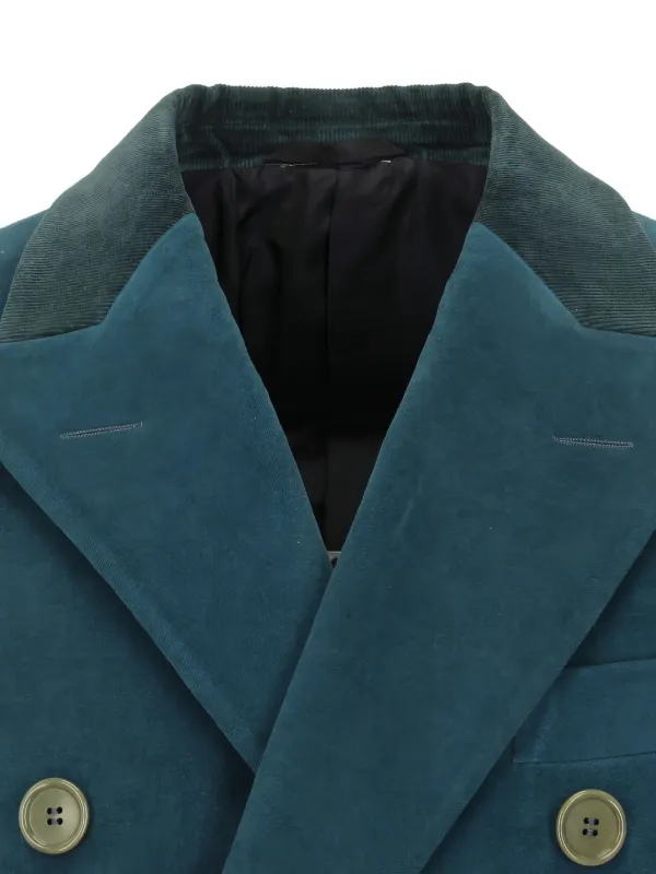Romeo Gigli Pre-Owned 1990s ダブルコート | グリーン | FARFETCH JP