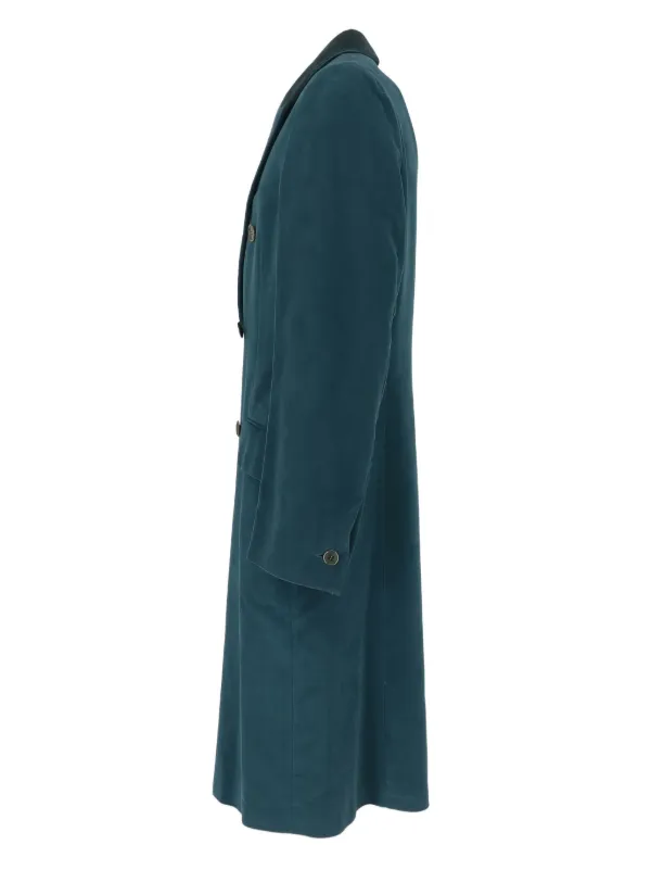Romeo Gigli Pre-Owned 1990s ダブルコート | グリーン | FARFETCH JP