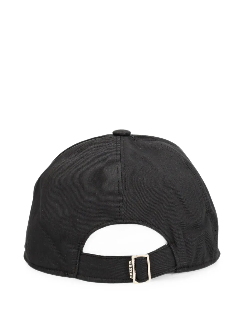 MSGM Pet met geborduurd logo Zwart