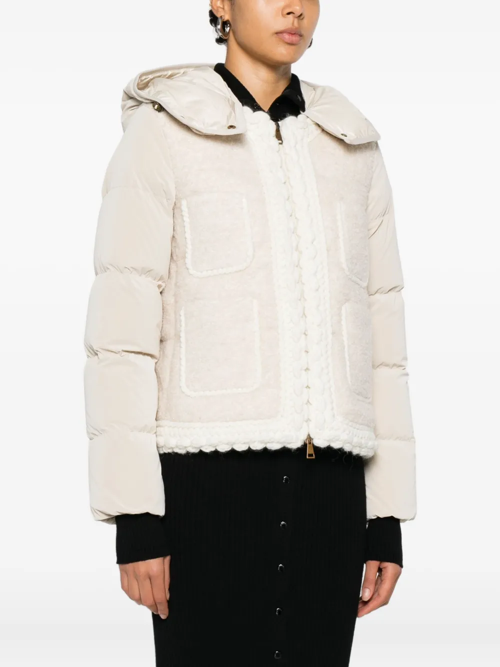 Moncler Ripaille donsjack Beige