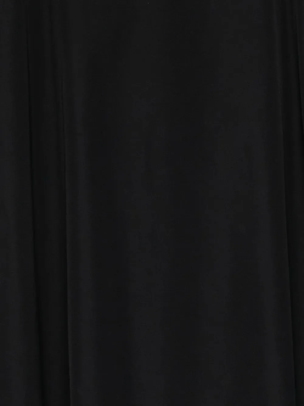 Plan C Jurk met ronde hals en striksluiting Zwart