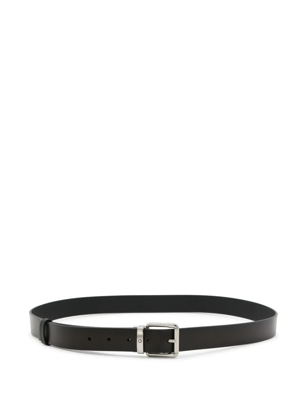 Montblanc square-buckle leather belt | Black | Image 1