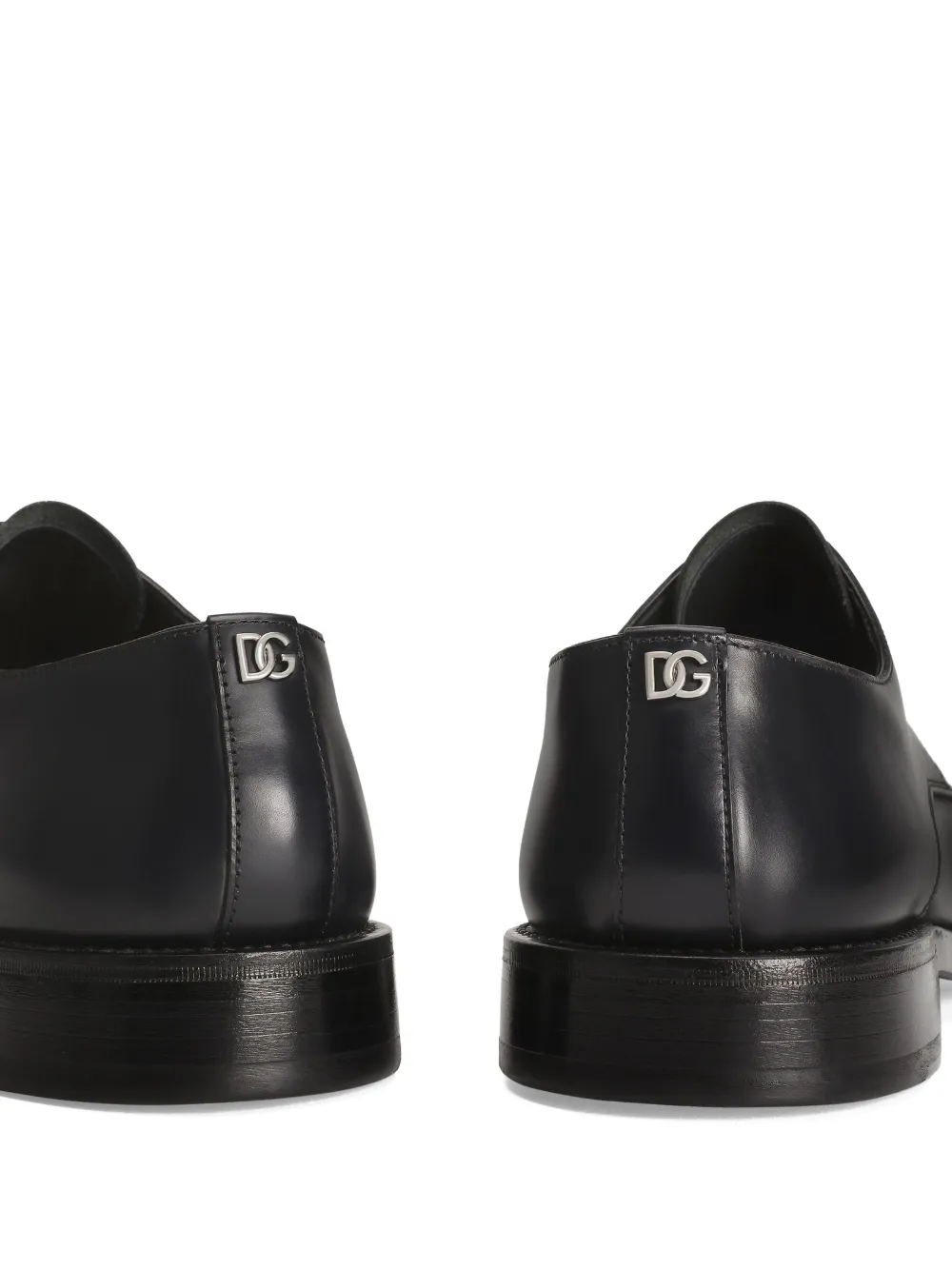 Dolce & Gabbana Derby schoenen van geborsteld leer Blauw