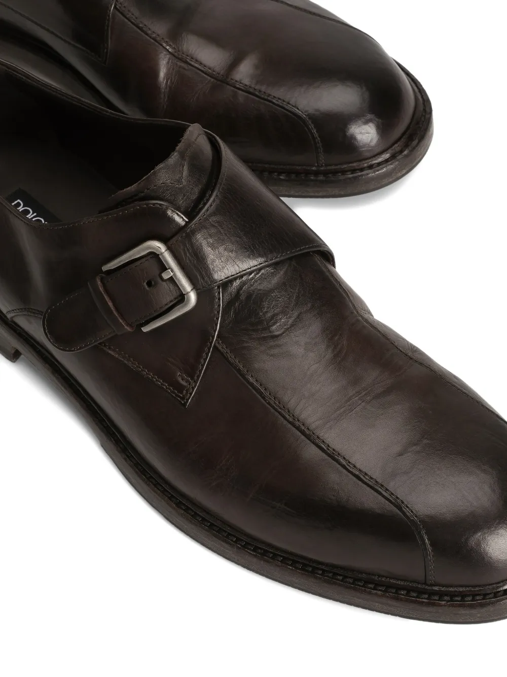 Dolce & Gabbana buckle-strap monk shoes Bruin