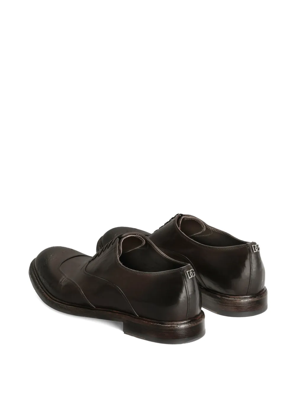 Dolce & Gabbana Oxford veterschoenen Bruin
