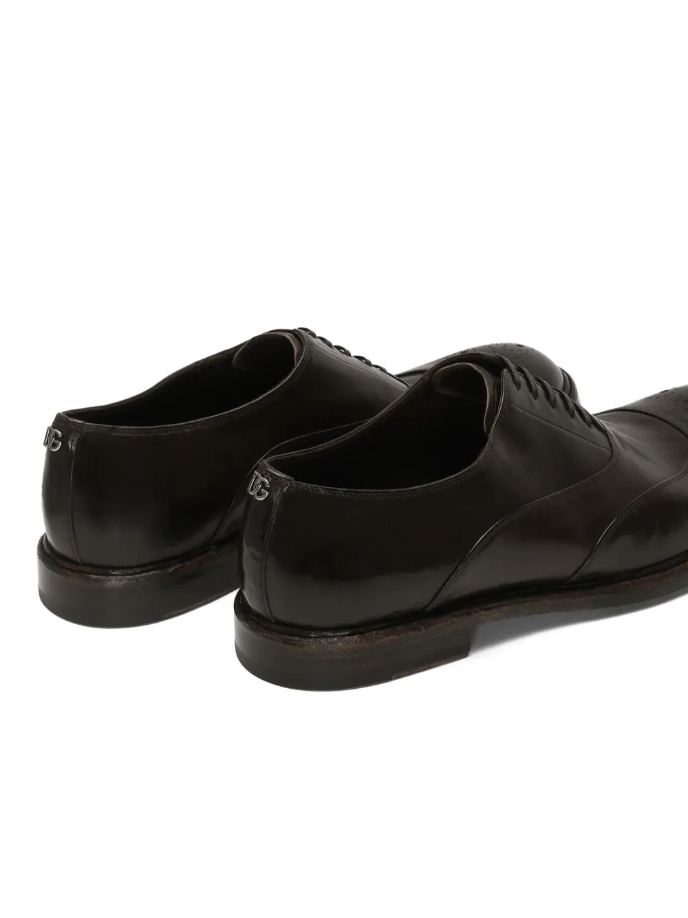 Dolce & Gabbana Oxford veterschoenen Bruin