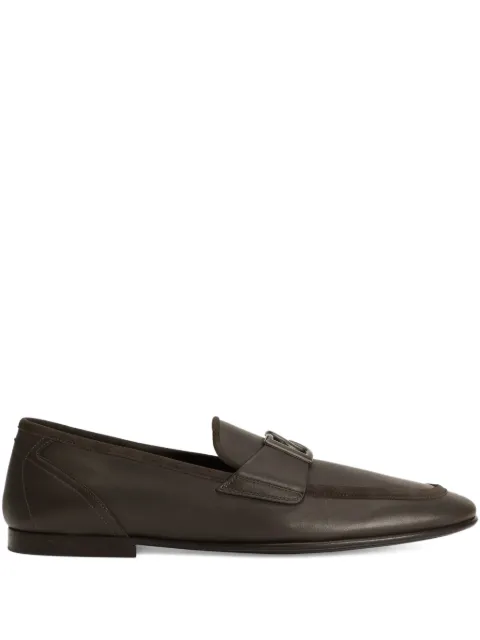 Dolce & Gabbana logo-plaque loafers