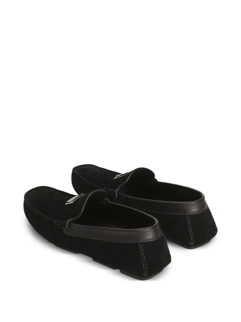 Dolce & Gabbana Suède loafers Zwart