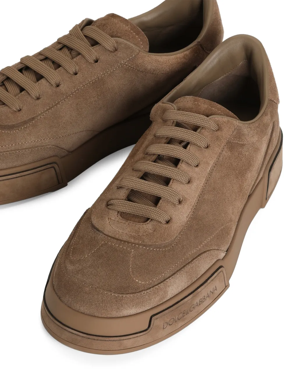 Dolce & Gabbana Sneakers met veters Bruin