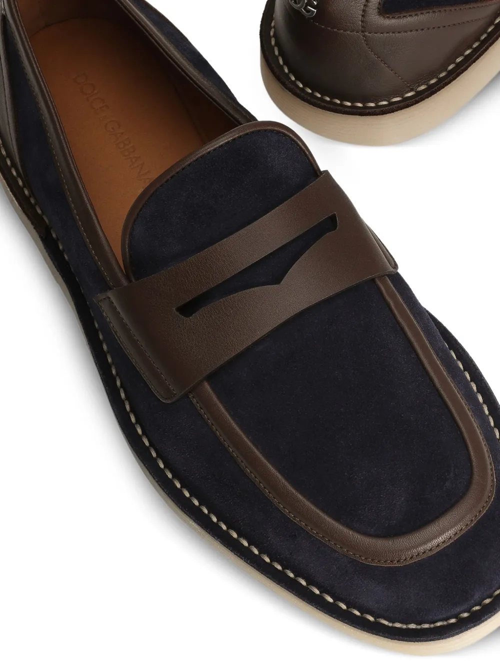 Dolce & Gabbana Penny loafers Blauw