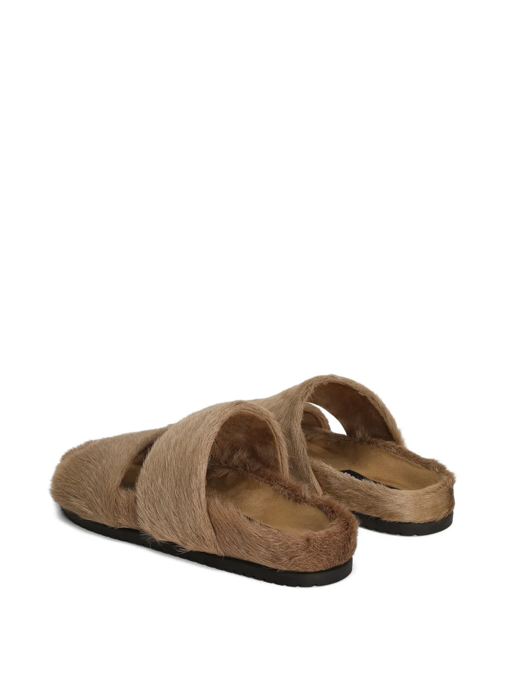 Dolce & Gabbana Sandalen met twee bandjes Bruin