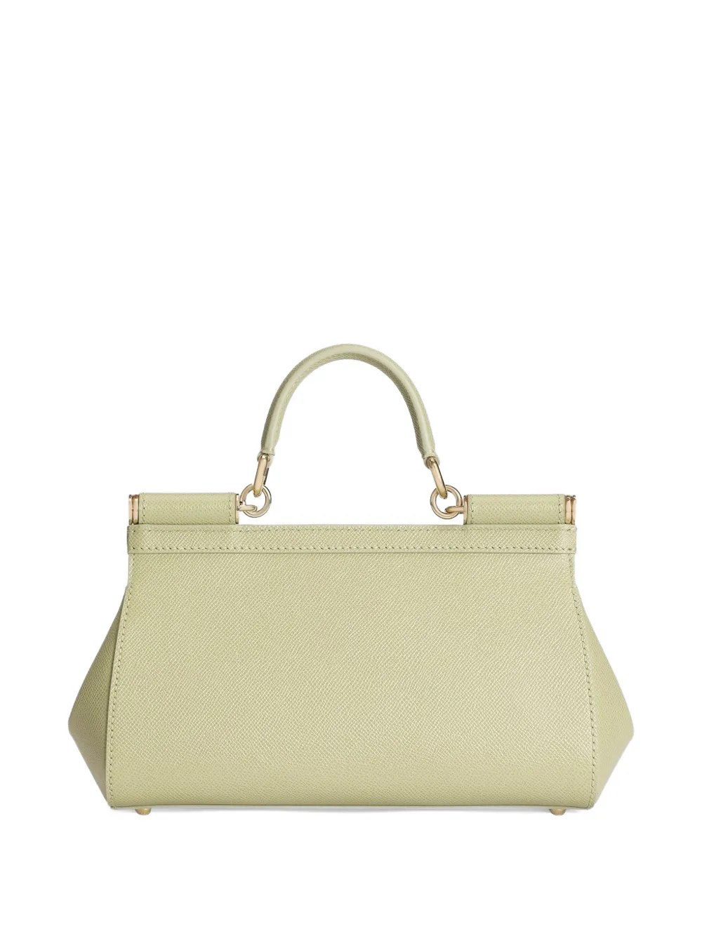 Dolce & Gabbana Medium Sicily handtas van dauphine kalfsleer Groen