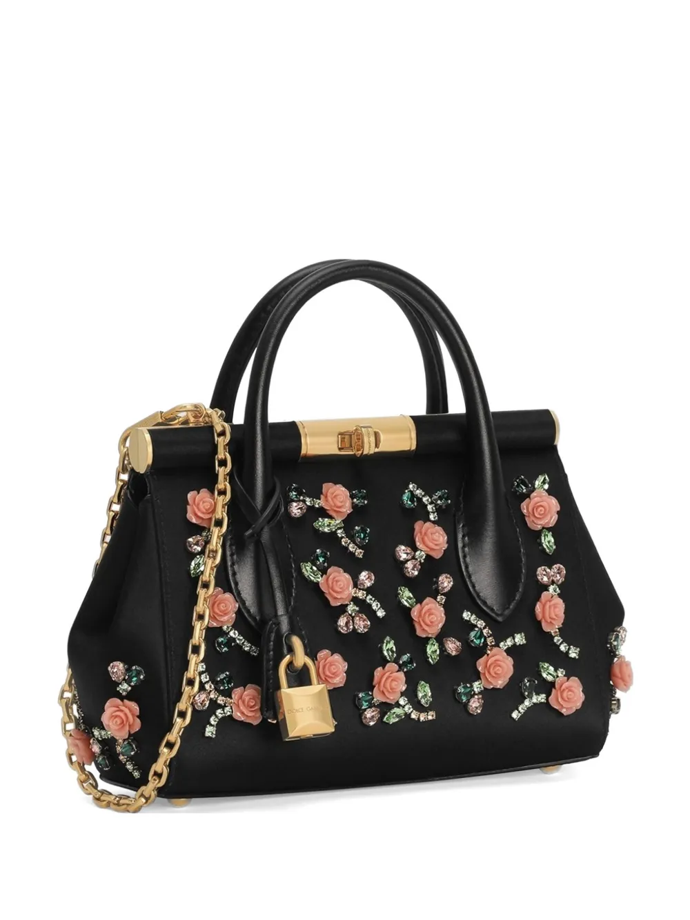 Dolce & Gabbana embroidered Marlene Day mini bag - Nero