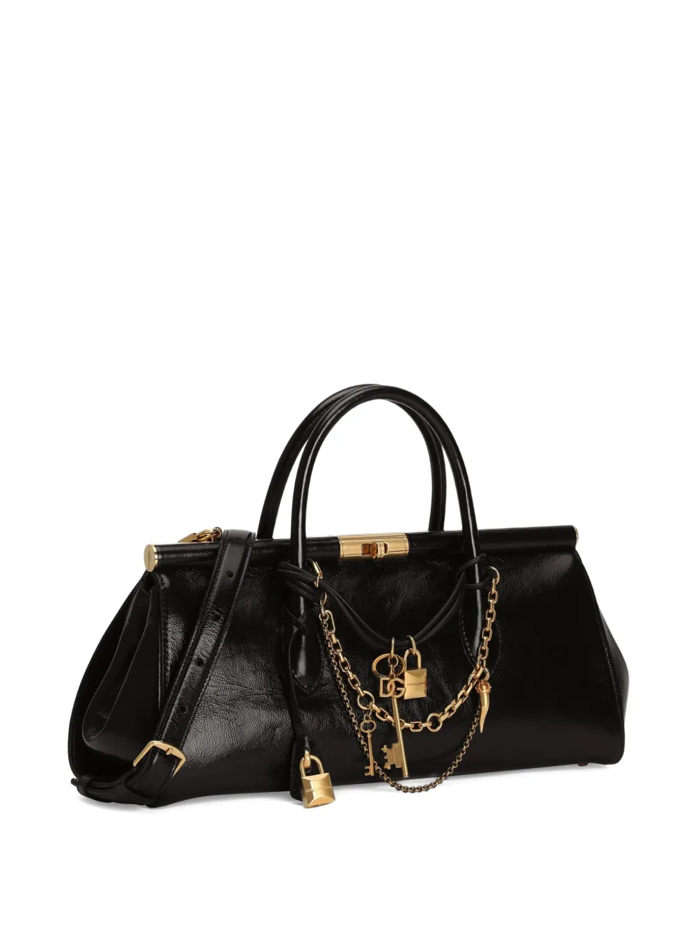 Dolce & Gabbana Shopper met handvat Zwart