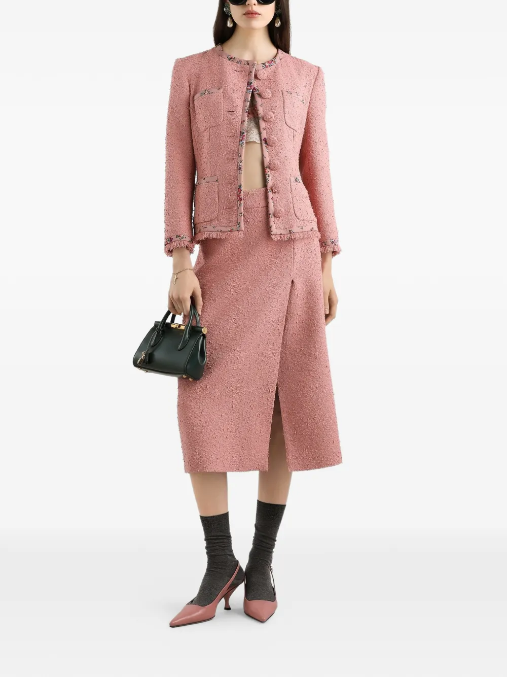 Dolce & Gabbana Marlene shopper Groen