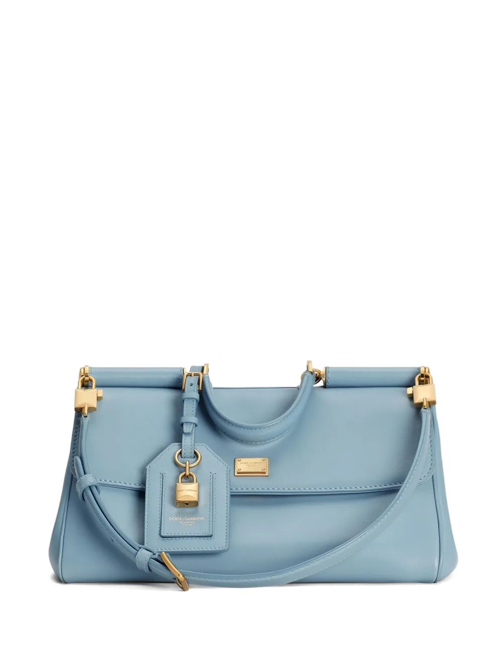 Dolce & Gabbana Borsa tote con manico - Blu