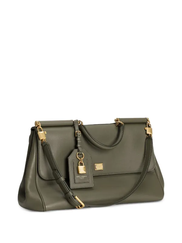 Dolce & Gabbana マイシシリー ハンドバッグ マキシ | グリーン
