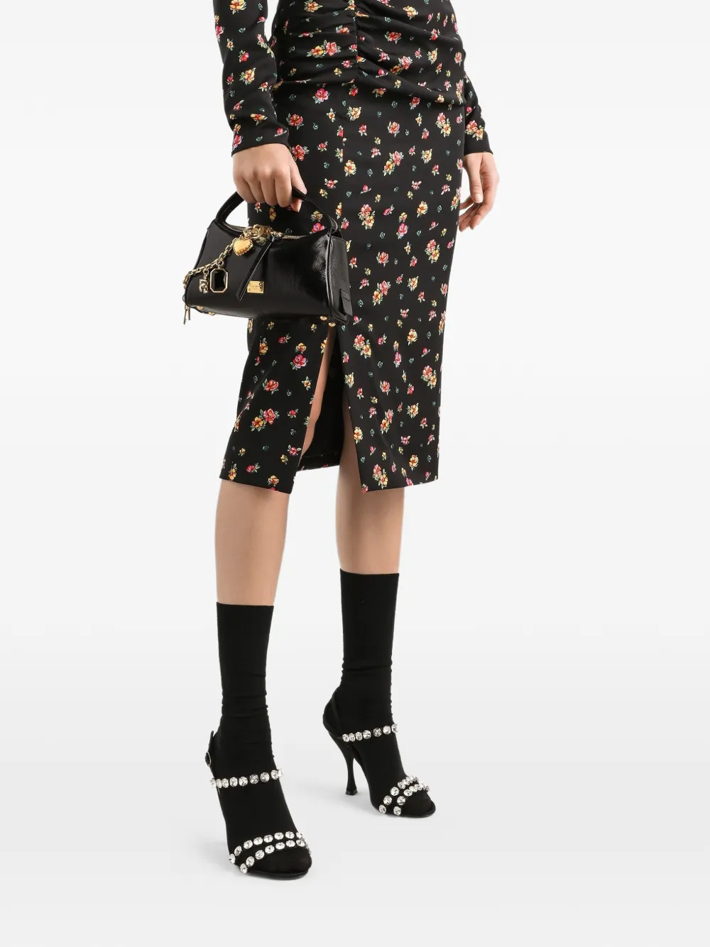 Dolce & Gabbana Bolsa transversal com detalhe de pingente | Image 2