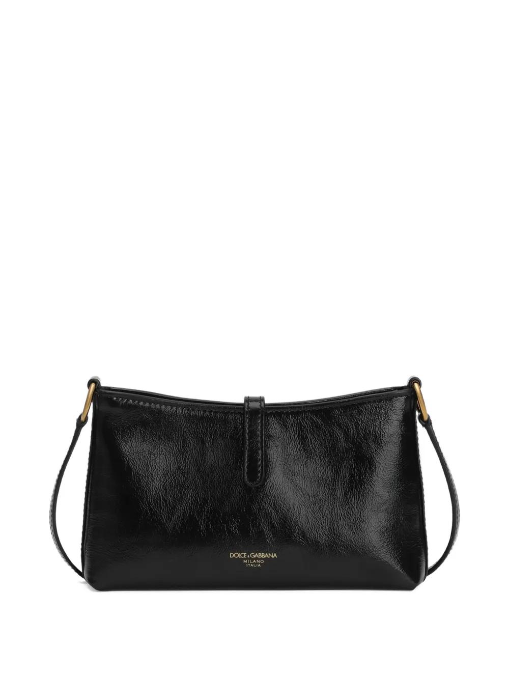 Dolce & Gabbana Hardware Satchel Shoulder Bag In Black