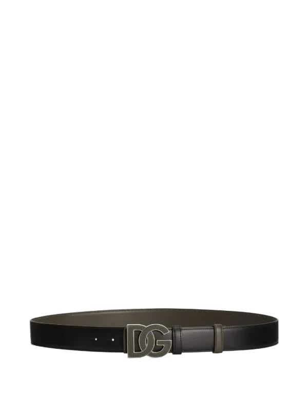 Dolce & Gabbana DGバックル ベルト | ブラック | FARFETCH JP