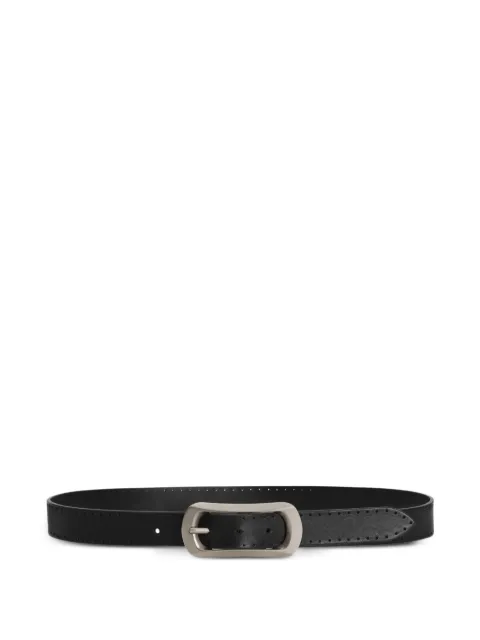 Dolce & Gabbana Tempesta stitch-detail buckle belt