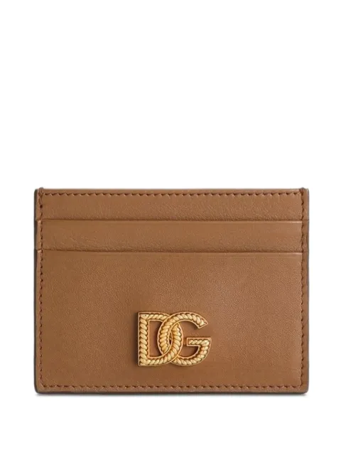 Dolce & Gabbana woven DC logo card holder