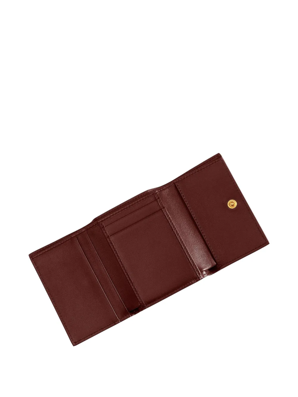 Dolce & Gabbana Logo-plaque Wallet In Brown