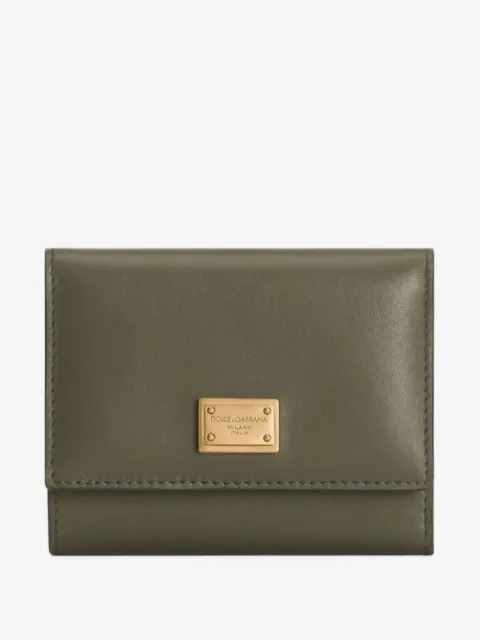 Dolce & Gabbana portefeuille à plaque zippée