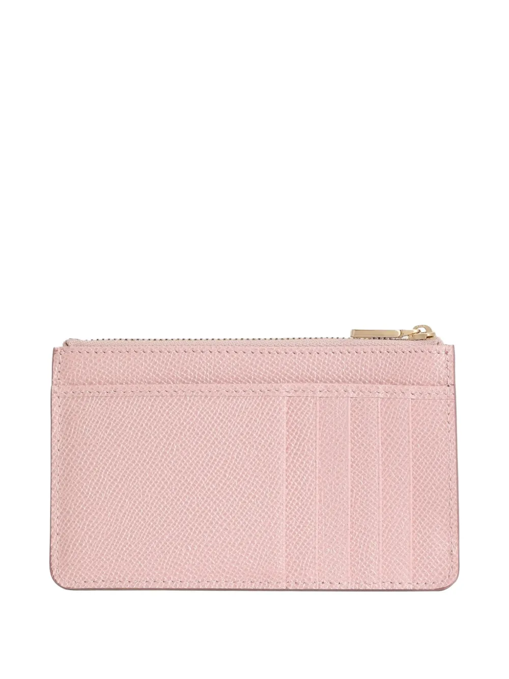 Dolce & Gabbana Dauphine kalfsleren pasjeshouder Roze