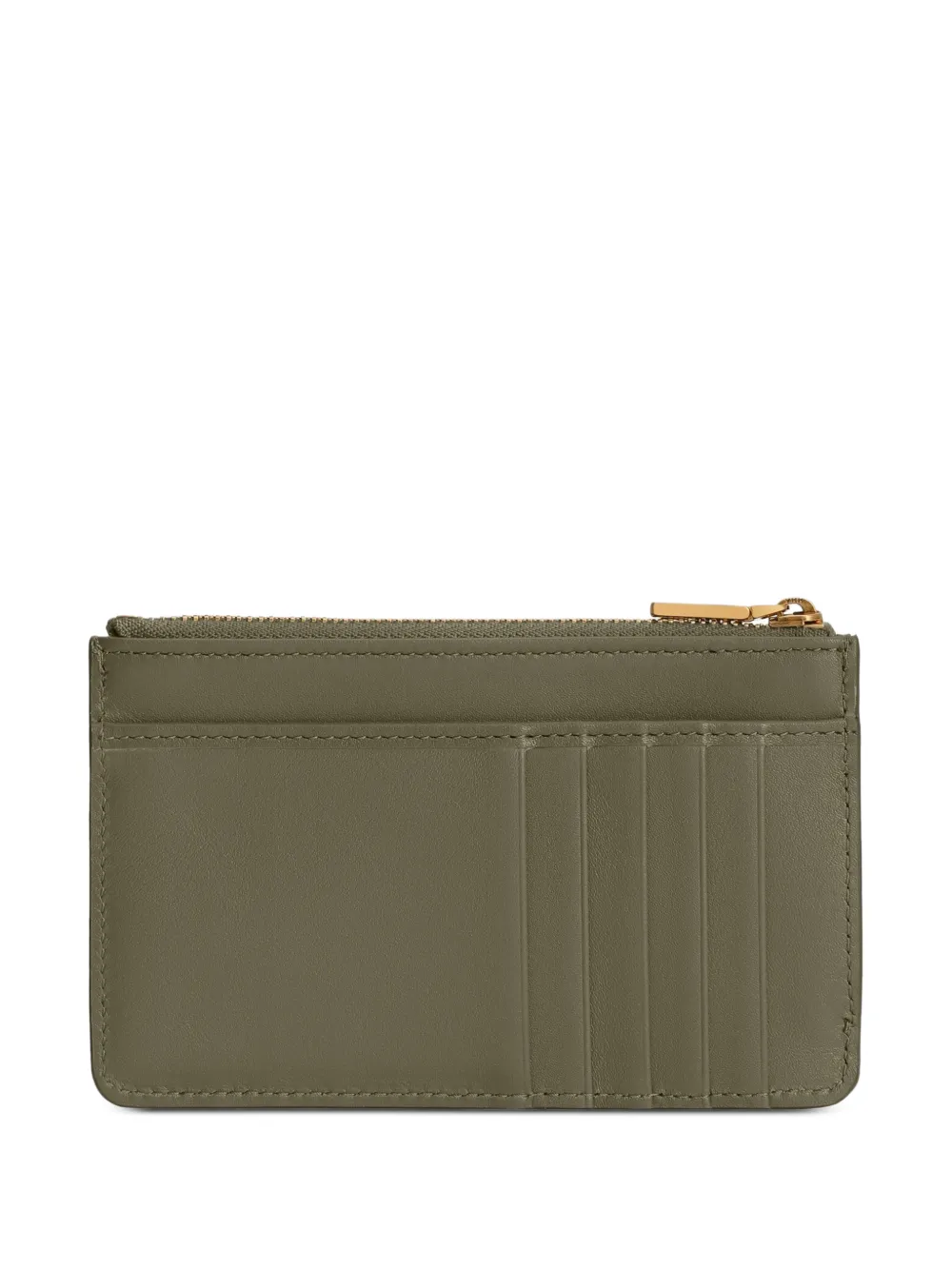 Dolce & Gabbana logo-plaque wallet - Groen