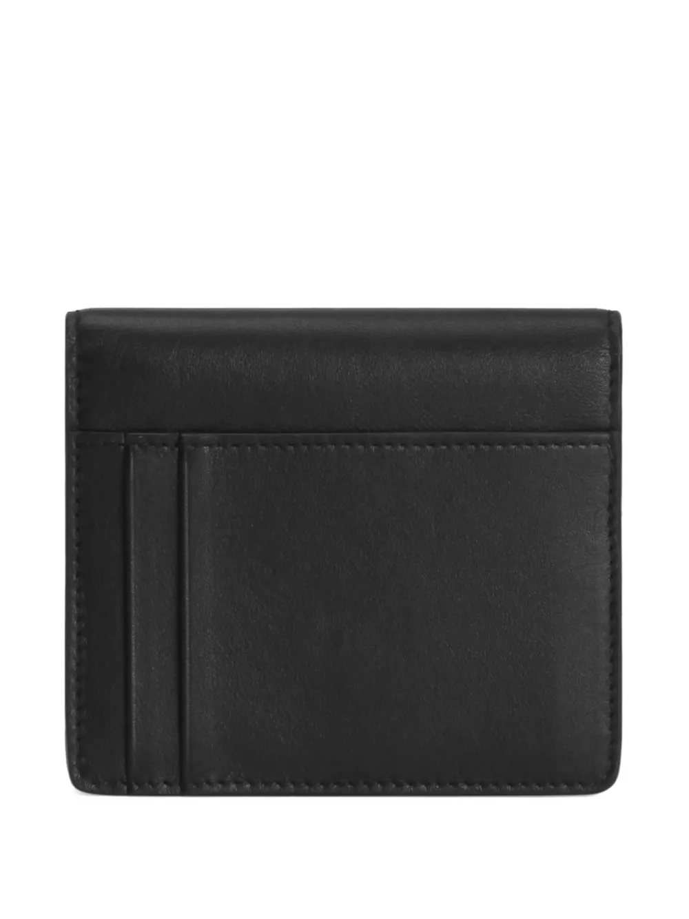 Dolce & Gabbana logo-plaque zip wallet - Zwart