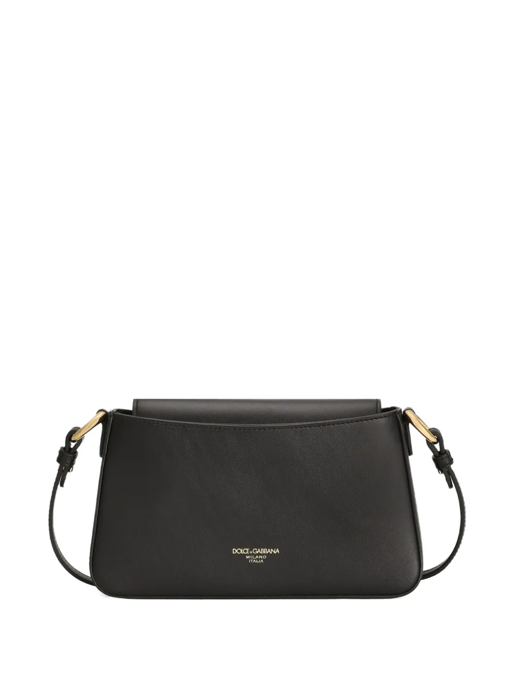  Dolce & Gabbana Logo-plaque Mini Bag - Black 