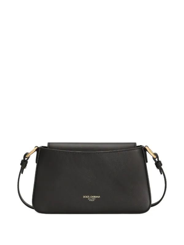 Dolce & Gabbana Bolsa Mini Com Placa De Logo | Preto | FARFETCH BR