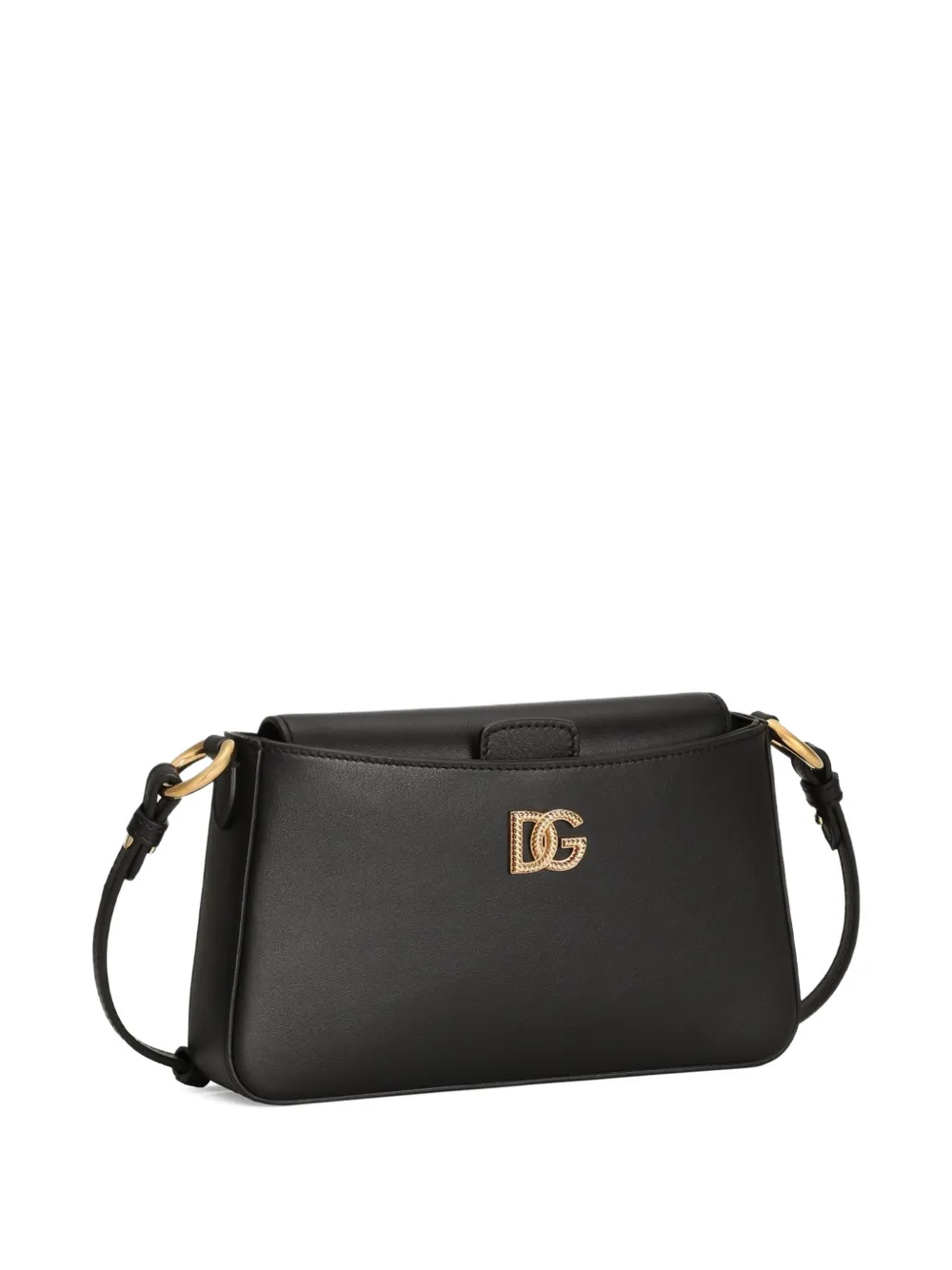  Dolce & Gabbana Logo-plaque Mini Bag - Black 