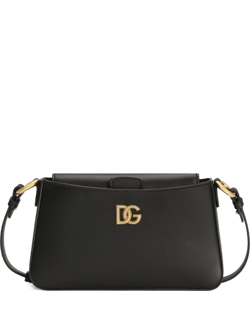 Dolce & Gabbana logo-plaque mini bag - Nero