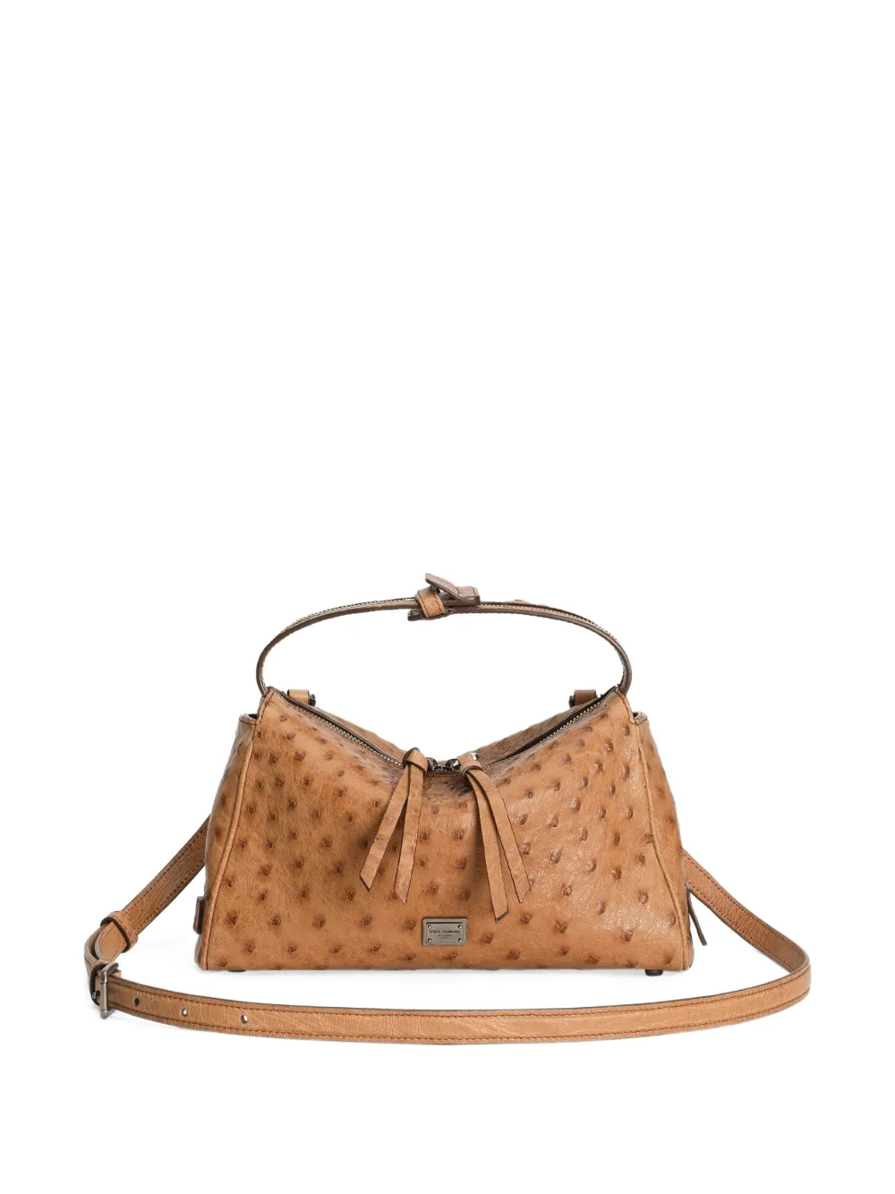 Dolce & Gabbana Vittoria leren tas Bruin