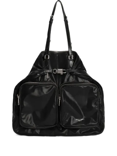 Dolce & Gabbana zip-pocket shoulder bag