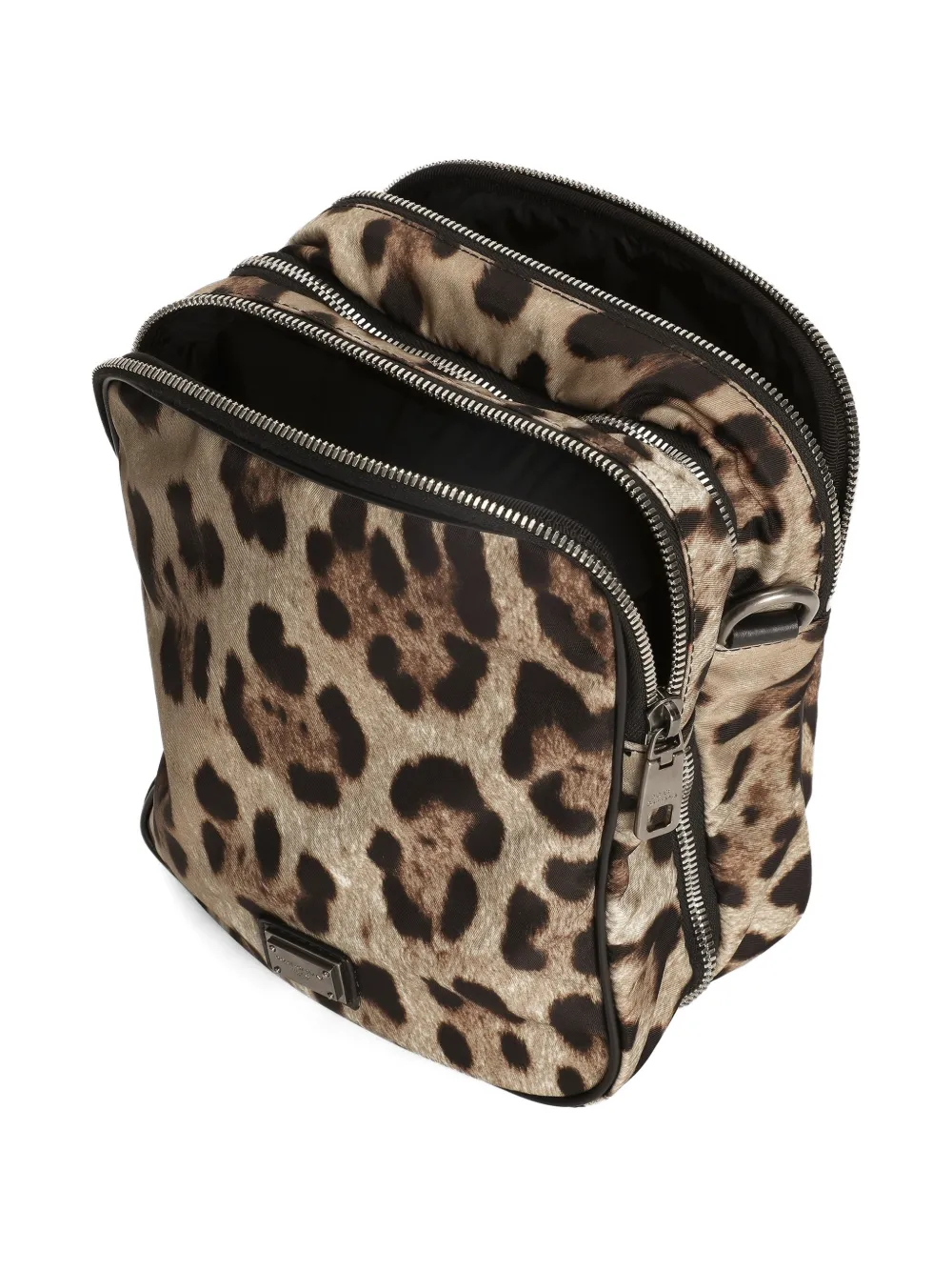 Dolce & Gabbana Schoudertas met luipaardprint Beige