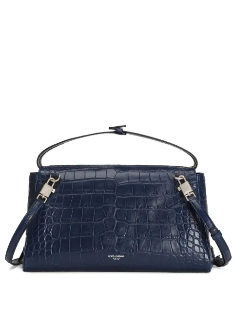 Dolce & Gabbana vittoria alligator crossbody bag