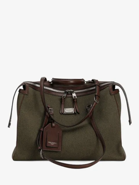 Dolce & Gabbana Vittoria zip-fastening tote bag