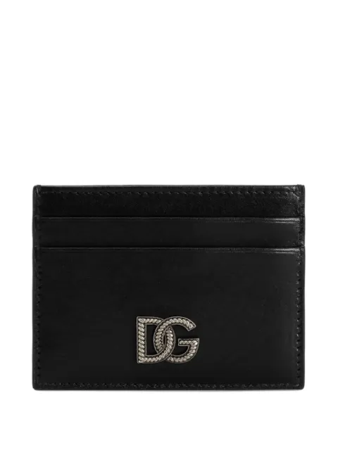 Dolce & Gabbana logo-appliqué card holder