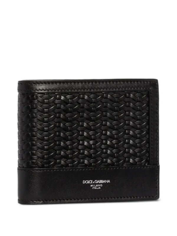 DOLCE&GABBANA 二つ折り財布 ブラック Dolce & Gabbana 二つ折り財布 | ブラック | FARFETCH JP