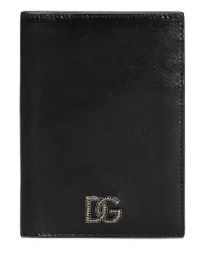 BI0088 (ART.): 財布　型番 GABBANA & DOLCE ブラックのウィメンズ スモール コンチネンタルウォレット DEVOTION 小物
