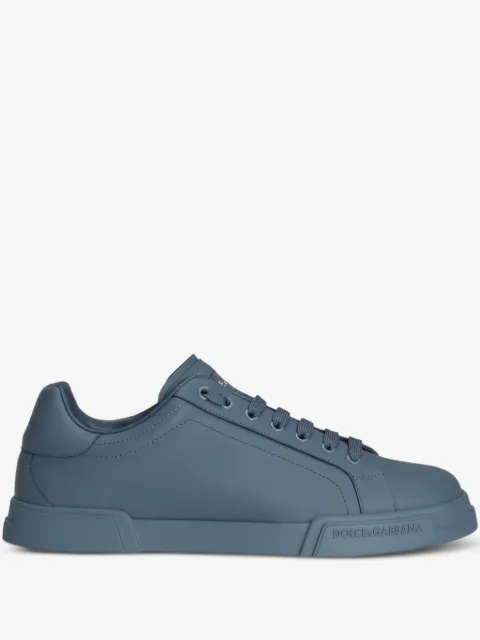Dolce & Gabbana Portofino light strobel calfskin sneakers