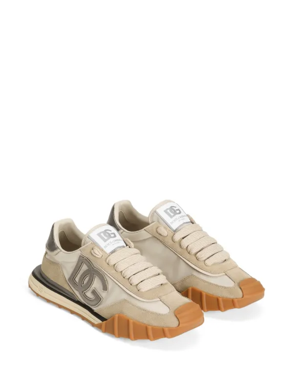 Dolce & Gabbana Logo lace-up Sneakers | Neutrals | FARFETCH