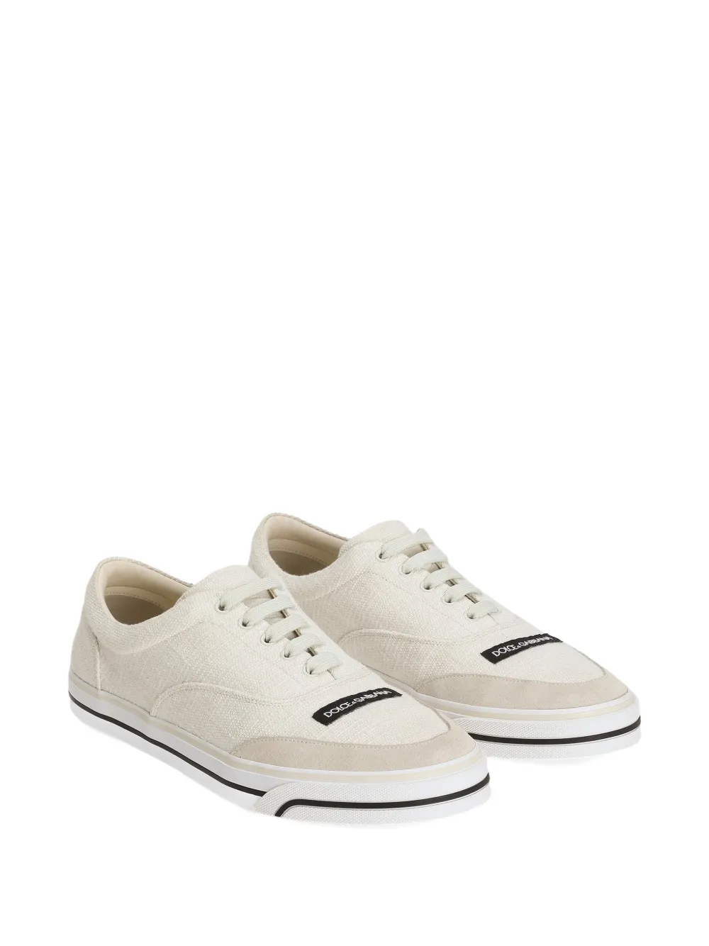 Dolce & Gabbana Sailing linen sneakers | Low-Tops