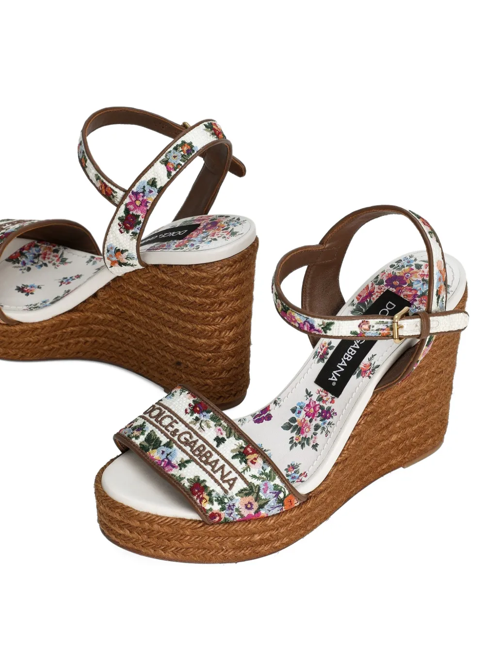 Dolce & Gabbana Sandalen met open neus Wit