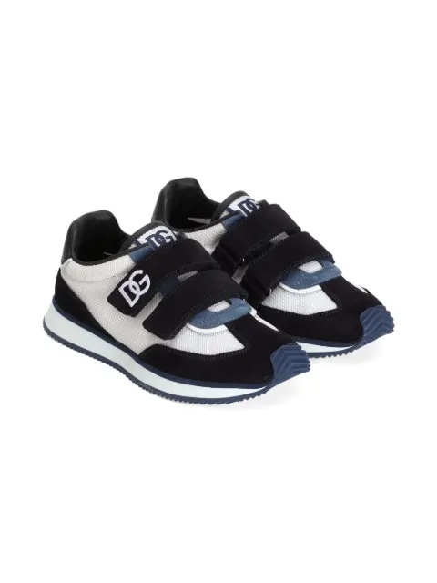 Dolce & Gabbana Kids logo strap sneakers