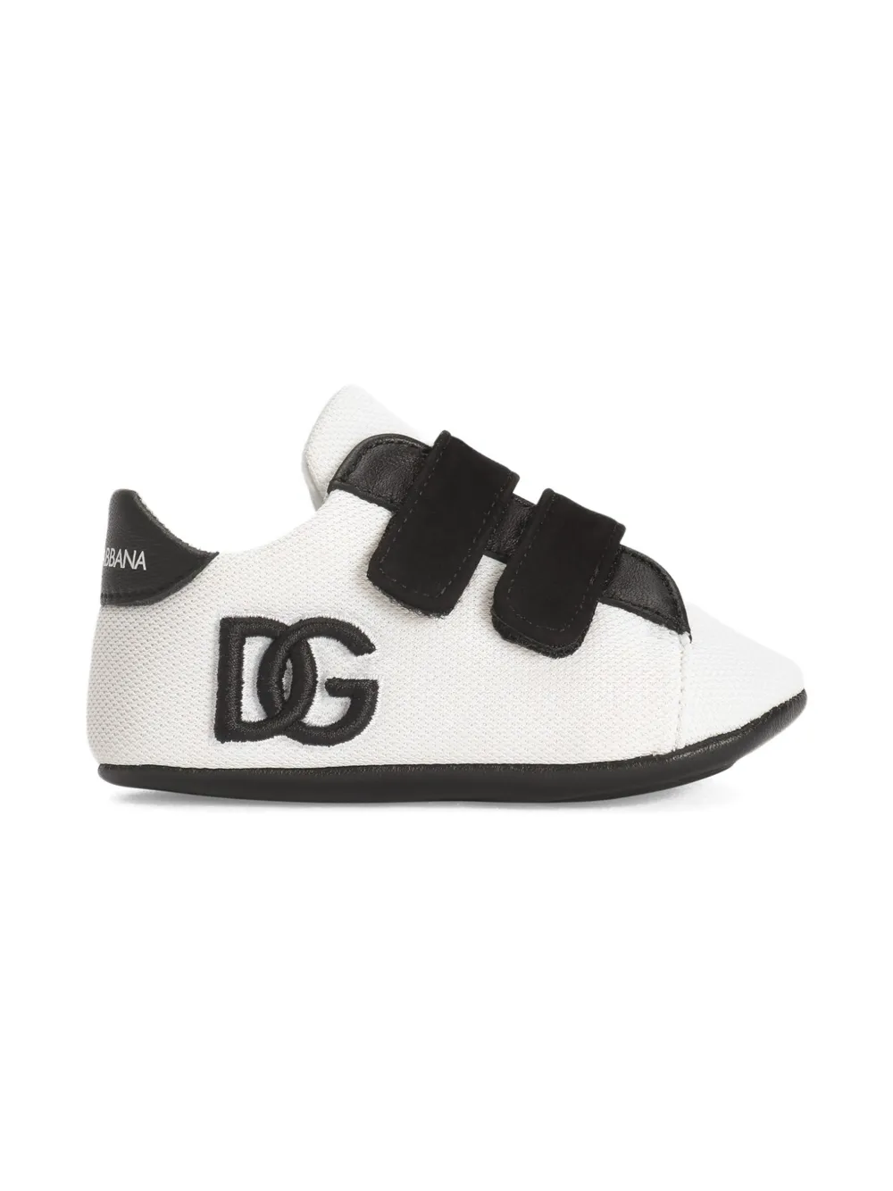 Dolce & Gabbana Kids Suède sneakers Wit